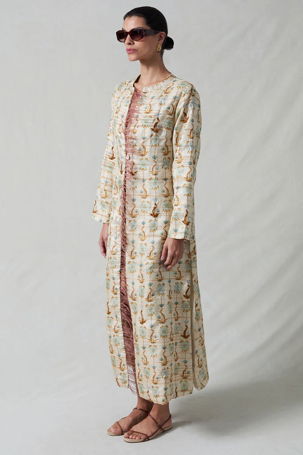 Vienna Lightweight Coat Chrysanthemum - Image 3