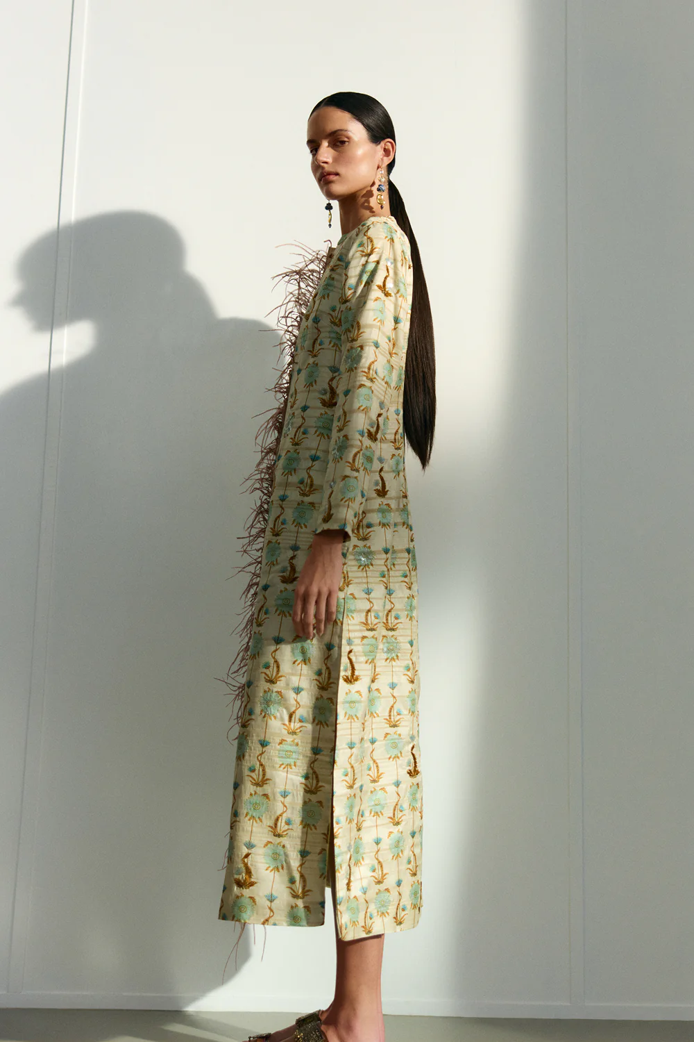 Vienna Lightweight Coat Chrysanthemum - Image 6